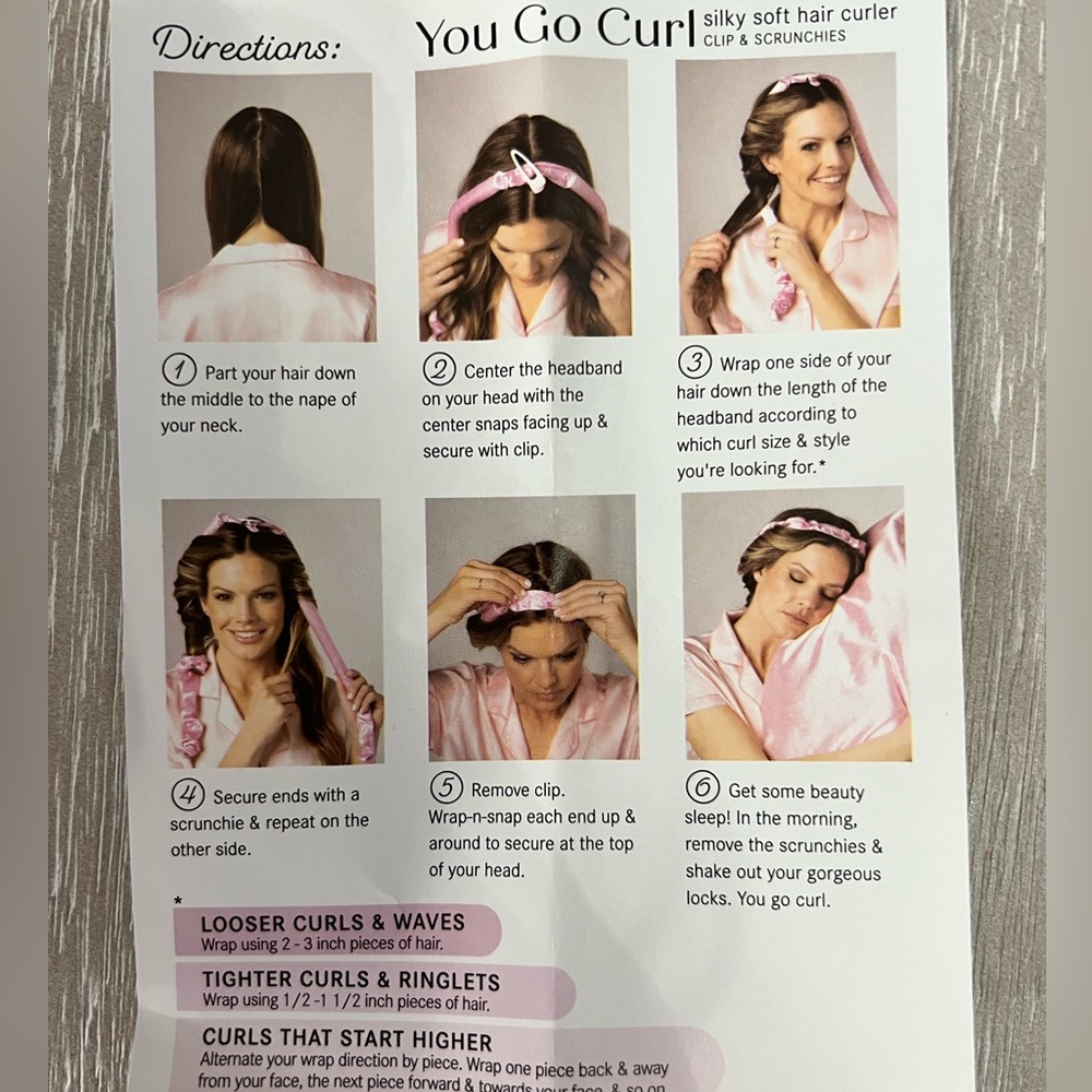 Endless curls while you sleep